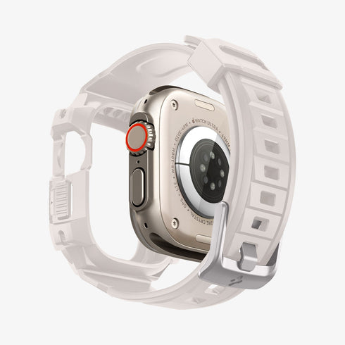ACS05460 - Apple Watch Series (Apple Watch (49mm)) in matte black showing the front
